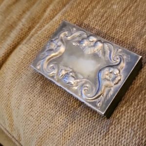 Little metal jewelry box